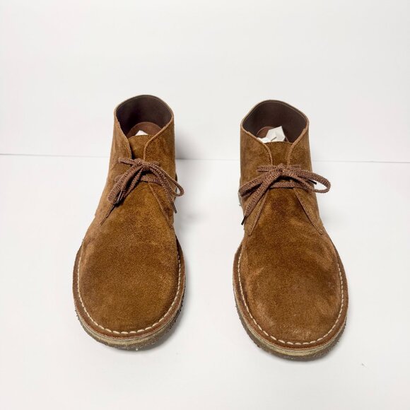 J. Crew Other - J. Crew Adults' 1990 MacAlister Men's Boots in Brown Italian Suede Sz 12